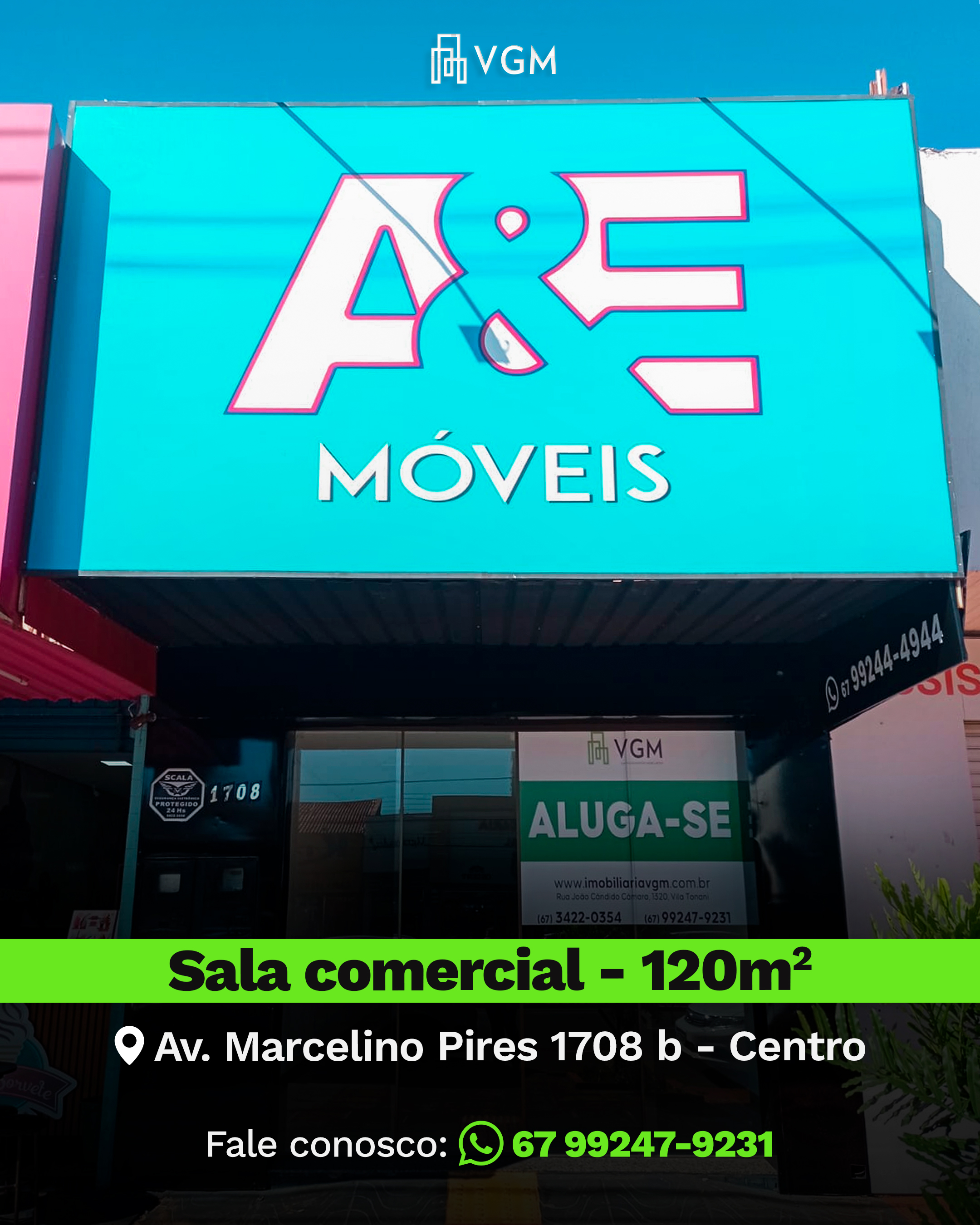 Sala Av. Marcelino Pires 1708 B